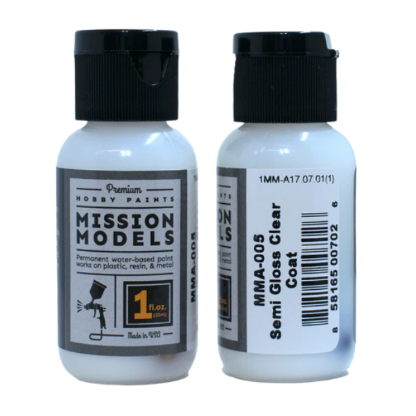 Mission Models - MMA-005 Semi Gloss Clear Coat