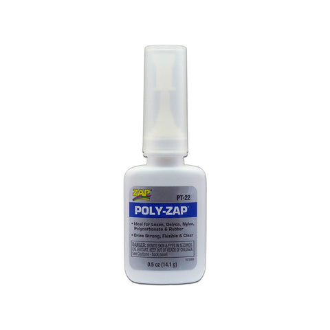 Poly-Zap Glue 0.5oz ( PT22 ) - Missionmodelsus.com