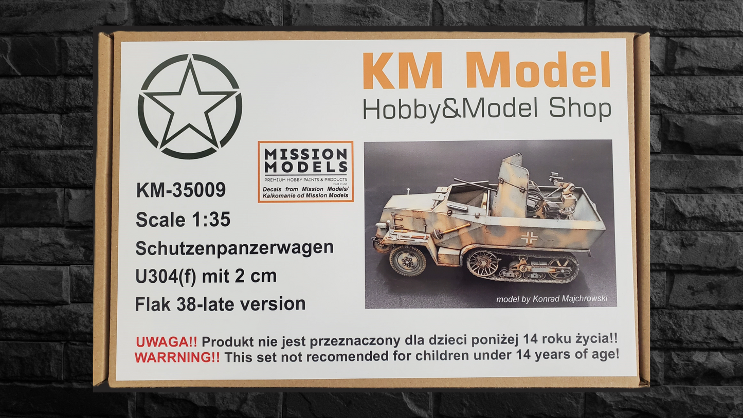 KM Model - KM-35009 - 1/35 3D Printed Resin Kit - Schutzenpanzerwagen ...