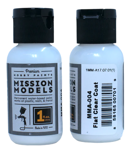 Mission Models Paints Color: MMA-004 Flat Clear Coat