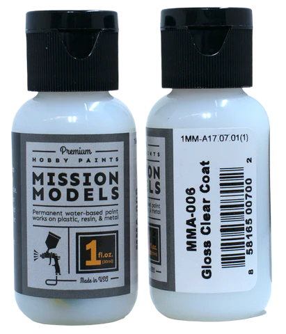 Mission Models - MMA-006 Gloss Clear Coat - Missionmodelsus.com