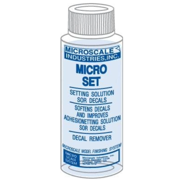 Micro Set Solution  1 oz bottle (Decal Setting Solution/Remover) MI-1