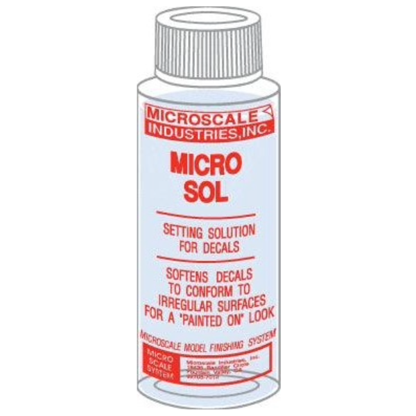 Micro Sol  1 oz bottle (Decal Setting Solution)  MI-2