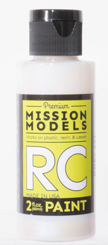 Mission Models MIOMMGWB-002 Acrylic Model Paint 1oz Bottle, Gloss White  Base for Chrome - Small Addictions RC