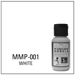 MIOMMP001 MISSION MODELS 1oz water based Acrylic Paint - White