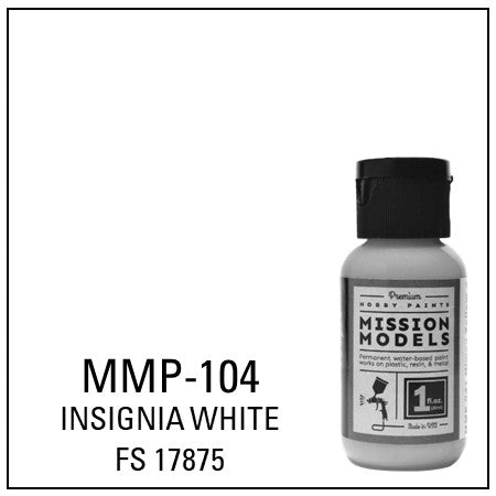 Mission Models - MMP-104 Insignia White FS 17875 - Missionmodelsus.com