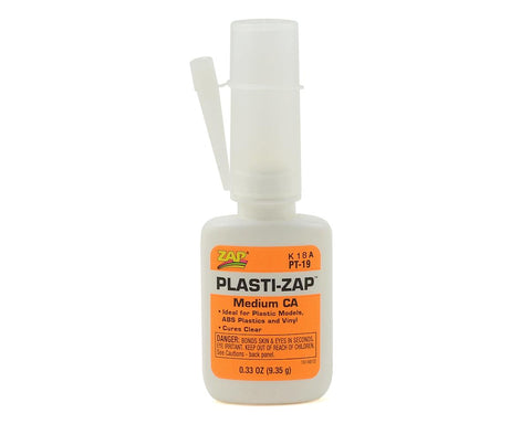 Plasti-Zap CA Glue Medium .33oz ( PT19 ) - Missionmodelsus.com
